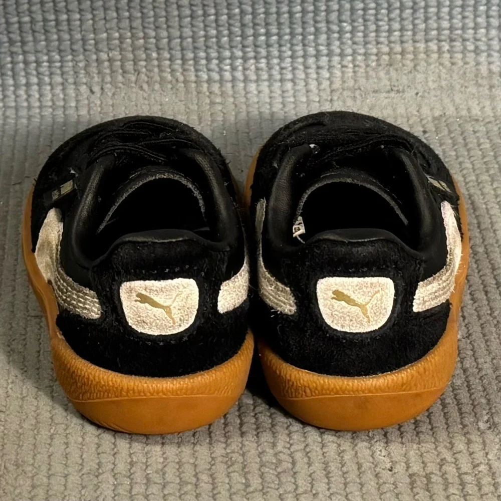 Puma Palermo‎ Black Sneakers Toddler Size 5C